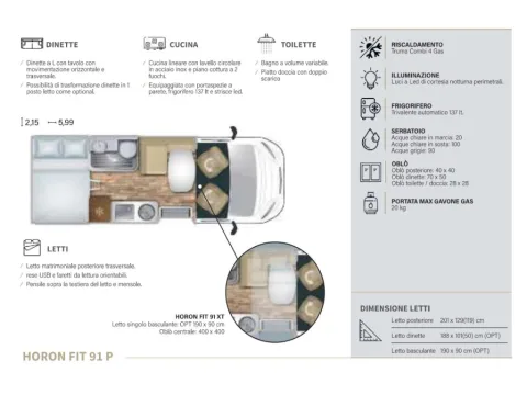 Foto C.I. Horn FIT 91XT 2026 - CI International Horon FIT 91XT