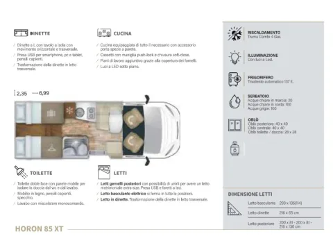 Foto C.I. Horon 85 XT 2026 - CI International Horon 85XT