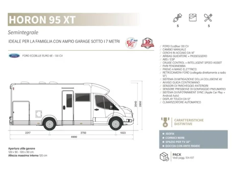 Foto C.I. Horon 95 XT 2026 - CI International Horon 95XT