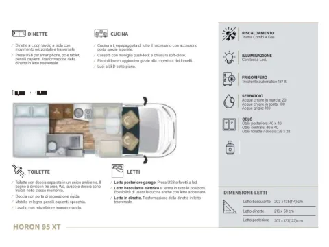 Foto C.I. Horon 95 XT 2026 - CI International Horon 95XT