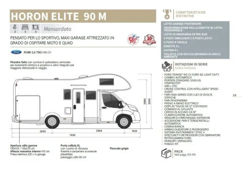 Foto C.I. Horon 90 M 2026 - CI International Horon 90M SELEKT
